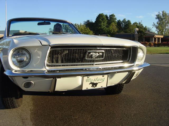 1968 Mustang Front View